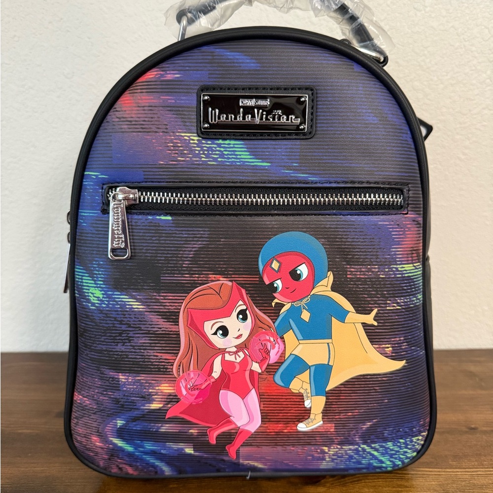 Hard Tag Disney Marvel WandaVision Loungefly Mini Backpack